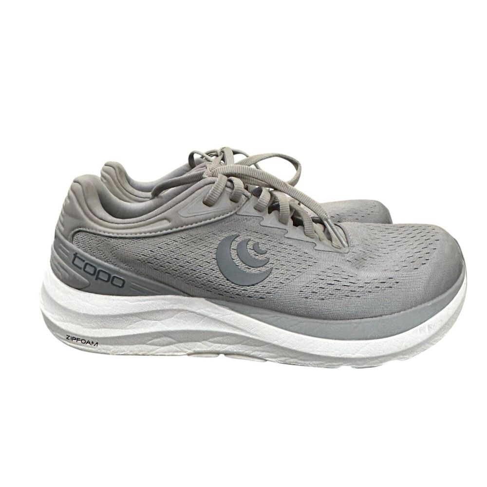 Topo Athletic Phantom 3 Running Shoes Grey Men’s  8 Wide Neutral Trainer